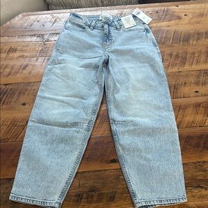 Abercrombie Kids Light Blue Barrel Jeans size 11/12